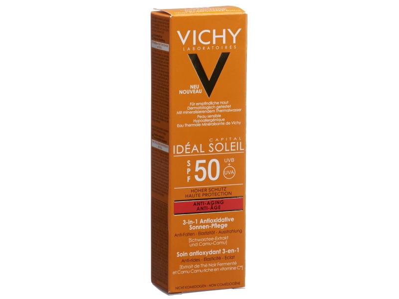 VICHY IDEAL SOLEIL Anti-Age Creme SPF50+ 50 ml